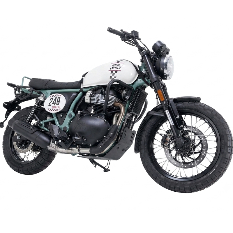 CUBRECARTER SW-MOTECH ENGINE GUARD ROYAL ENFIELD BEAR/CONTINENTAL GT 650 MSS.41.010.10000/B | Cubre carter de moto | %brands%