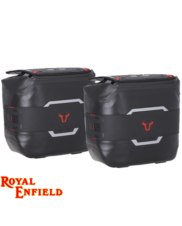 PACK DE ALFORJAS SW-MOTECH WP Y SOPORTES V-LOC ROYAL ENFIELD CONTINENTAL GT/INTERCEPTOR BC.SYS.41.937.32000 | Alforjas de moto | %brands%