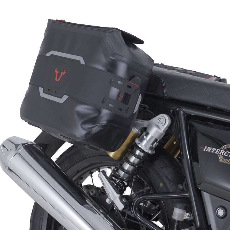 PACK DE ALFORJAS SW-MOTECH WP Y SOPORTES V-LOC ROYAL ENFIELD CONTINENTAL GT/INTERCEPTOR BC.SYS.41.937.32000 | Alforjas de moto | %brands%
