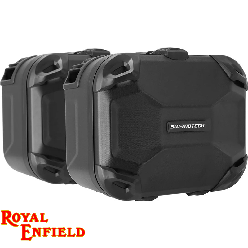 PACK MALETAS LATERALES + SOPORTES SW-MOTECH DUSC ROYAL ENFIELD HIMALAYAN KFT.41.620.65001/B