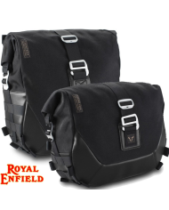 PACK SW-MOTECH DE ALFORJAS Y SOPORTES LEGEND GEAR  BLACK EDITION ROYAL ENFIELD BC.HTA.41.620.20100 | Alforjas de moto | %brands%