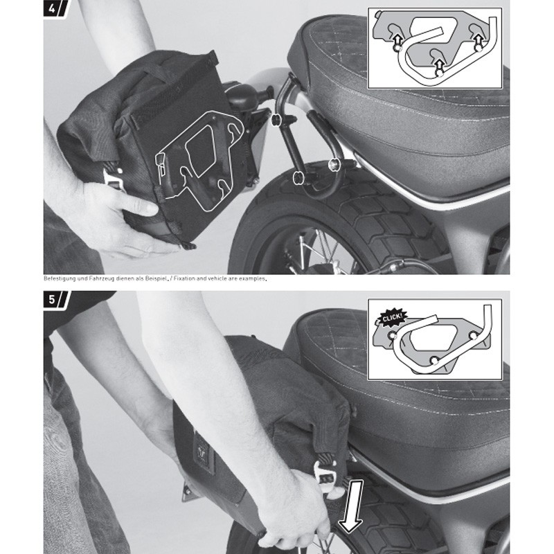 PACK SW-MOTECH DE ALFORJAS Y SOPORTES LEGEND GEAR  BLACK EDITION ROYAL ENFIELD BC.HTA.41.620.20100 | Alforjas de moto | %brands%