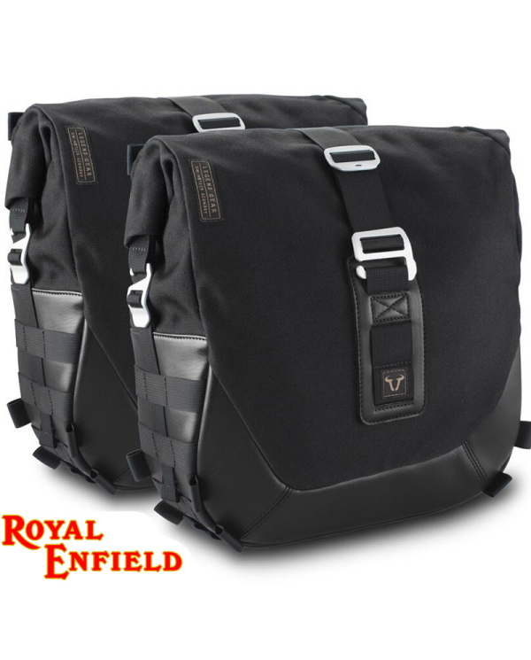 PACK SW-MOTECH DE ALFORJAS Y SOPORTES LEGEND GEAR BLACK EDITION ROYAL ENFIELD BC.HTA.41.983.20100 | Alforjas de moto | %brands%