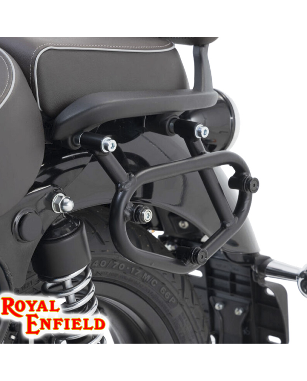 KIT DE FIJACION MALETAS LATERALES Y ALFORJAS SW-MOTECH SLC IZQUIERDO ROYAL ENFIELD METEOR 350 HTA.41.983.10000 | Fijaciones Alforjas de moto | %brands%