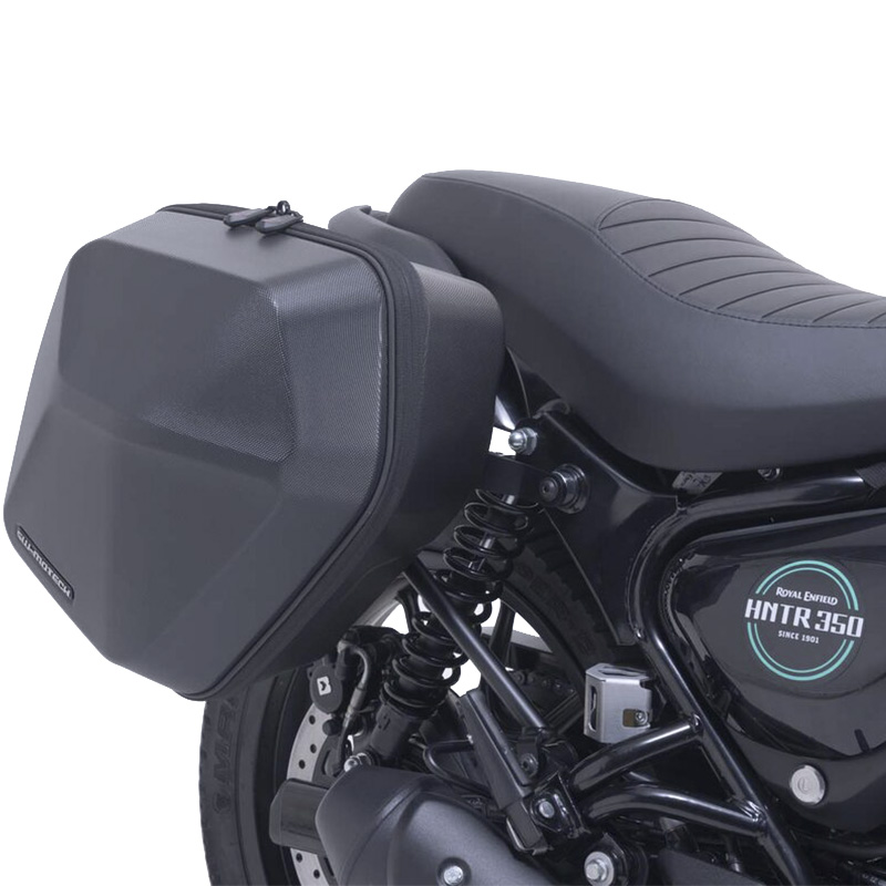 PACK MALETAS LATERALES + SOPORTES + BOLSAS SW-MOTECH URBAN ROYAL ENFIELD HNTR 350 BC.HTA.41.092.30000/B | Maletas laterales de moto | %brands%