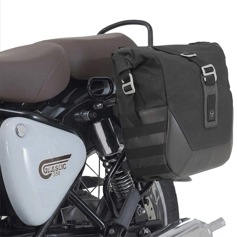 KIT DE FIJACION MALETAS LATERALES Y ALFORJAS SW-MOTECH SLC IZQUIERDO ROYAL ENFIELD CLASSIC 350 HTA.41.026.10001 | Fijaciones Maletas de moto | %brands%