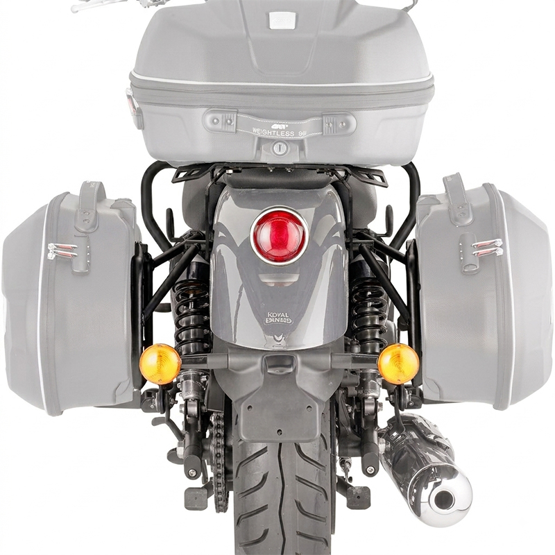 KIT DE FIJACION MALETAS LATERALES GIVI PL9058 ROYAL ENFIELD SUPER METEOR 650 | Fijaciones Maletas de moto | %brands%