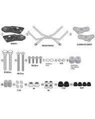 KIT DE FIJACION ALFORJAS GIVI REMOVE-X TR9058 ROYAL ENFIELD SUPER METEOR 650 | Fijaciones Alforjas de moto | %brands%
