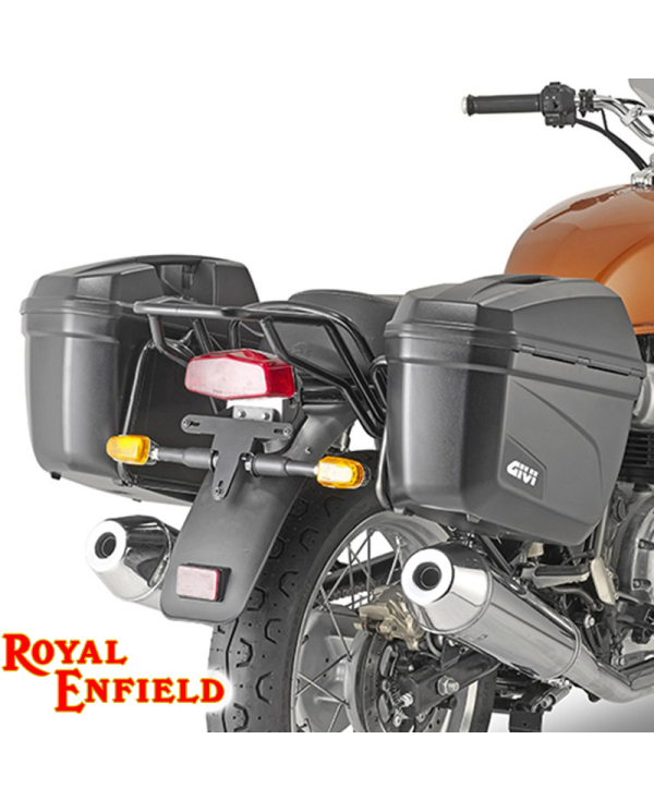 KIT DE FIJACION MALETAS LATERALES GIVI PL9051 ROYAL ENFIELD INTERCEPTOR 650 | Fijaciones Maletas de moto | %brands%