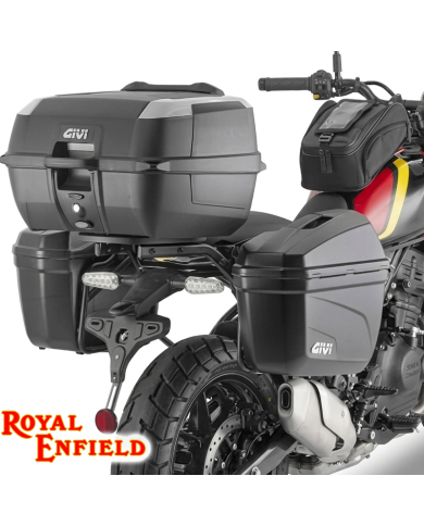 KIT DE FIJACION MALETAS LATERALES GIVI PL9061 ROYAL ENFIELD GUERRILLA 450