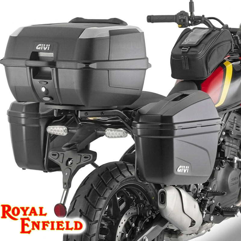 KIT DE FIJACION MALETAS LATERALES GIVI PL9061 ROYAL ENFIELD GUERRILLA 450