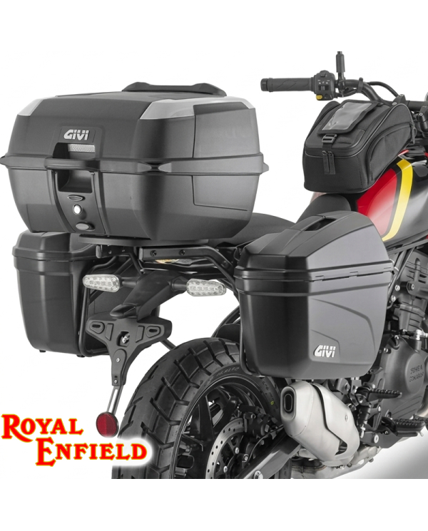 KIT DE FIJACION MALETAS LATERALES GIVI PL9061 ROYAL ENFIELD GUERRILLA 450 | Fijaciones Maletas de moto | %brands%