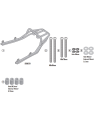KIT DE FIJACIÓN POSTERIOR GIVI SR9053 ROYAL ENFIELD METEOR 350 | Fijaciones Top Case de moto | %brands%