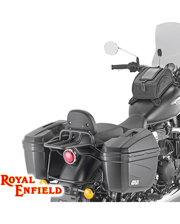 KIT DE FIJACION MALETAS LATERALES GIVI PL9053 ROYAL ENFIELD METEOR 350 | Fijaciones Maletas de moto | %brands%