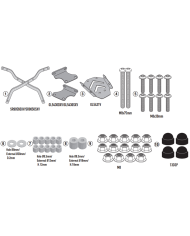 KIT DE FIJACIÓN POSTERIOR GIVI SR9056 ROYAL ENFIELD HNTR 350 | Fijaciones Top Case de moto | %brands%
