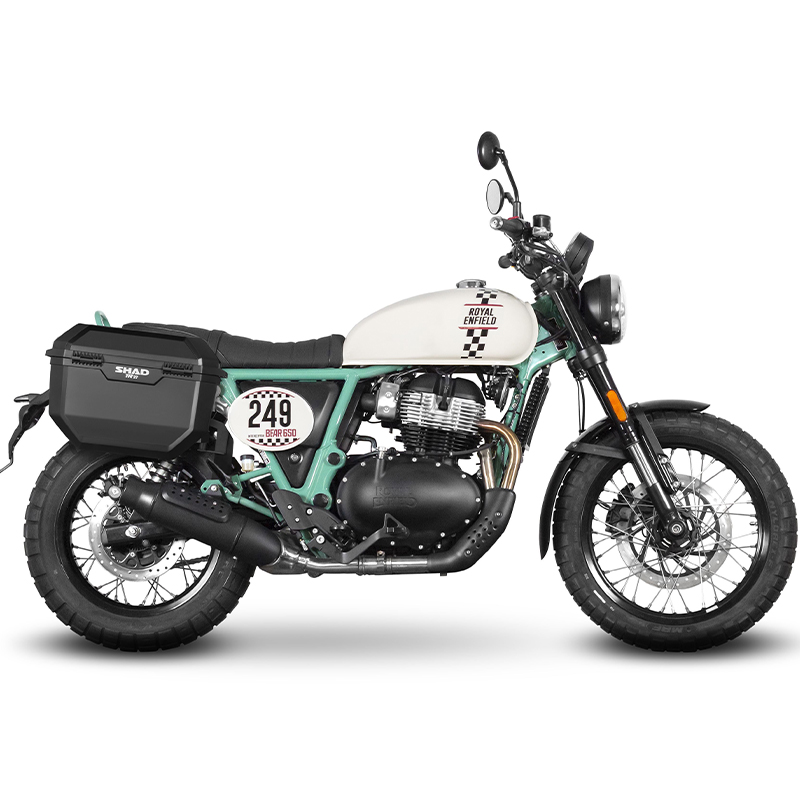 KIT DE FIJACION MALETAS LATERALES SHAD 3P R0BR66IF ROYAL ENFIELD BEAR 650 | Fijaciones Maletas de moto | %brands%