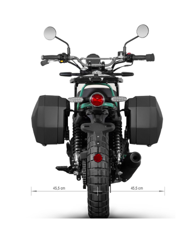 KIT DE FIJACION MALETAS LATERALES SHAD 3P R0BR66IF ROYAL ENFIELD BEAR 650