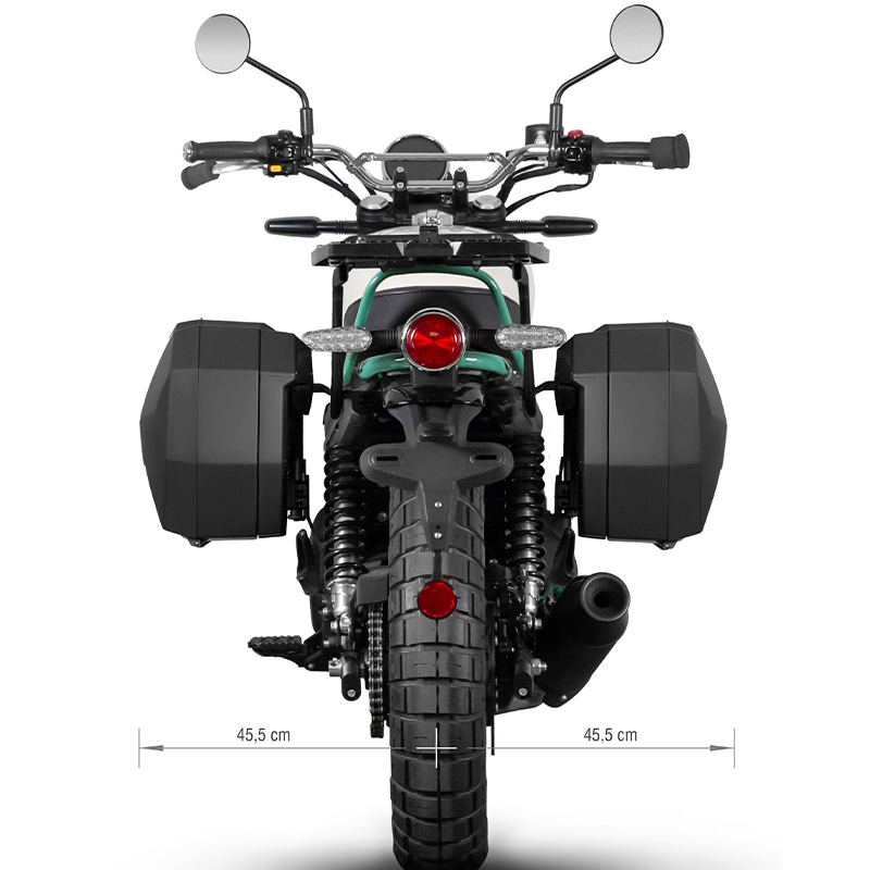 KIT DE FIJACION MALETAS LATERALES SHAD 3P R0BR66IF ROYAL ENFIELD BEAR 650 | Fijaciones Maletas de moto | %brands%