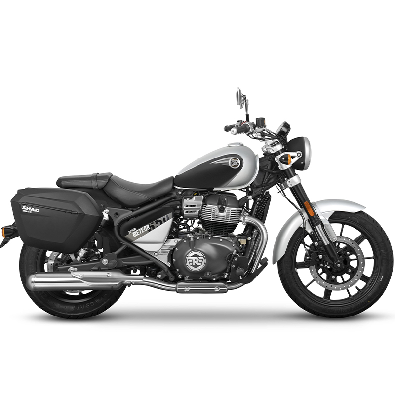 KIT DE FIJACION MALETAS LATERALES SHAD 3P R0SP63IF ROYAL ENFIELD SUPER METEOR 650 | Fijaciones Maletas de moto | %brands%