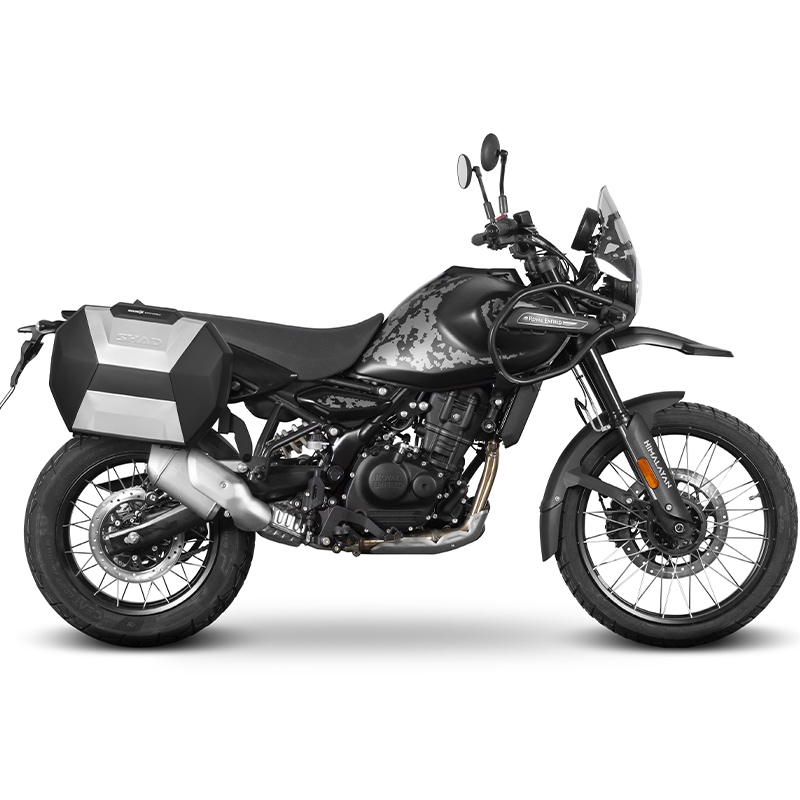 KIT DE FIJACION MALETAS LATERALES SHAD 3P R0HM46IF ROYAL ENFIELD HIMALAYAN MANA BLACK 450 | Fijaciones Maletas de moto | %brands%