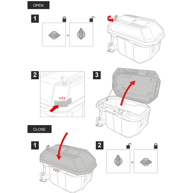 PACK MALETAS LATERALES SHAD TR27 ALUMINIO | Maletas laterales de moto | %brands%