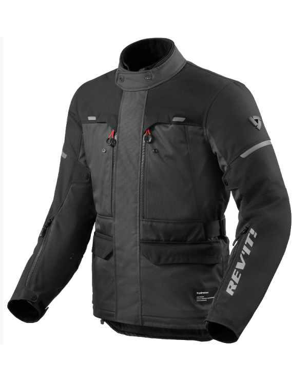 CHAQUETA REVIT OUTBACK 5 H2O ANTRACITA/NEGRO | Invierno de moto | %brands%