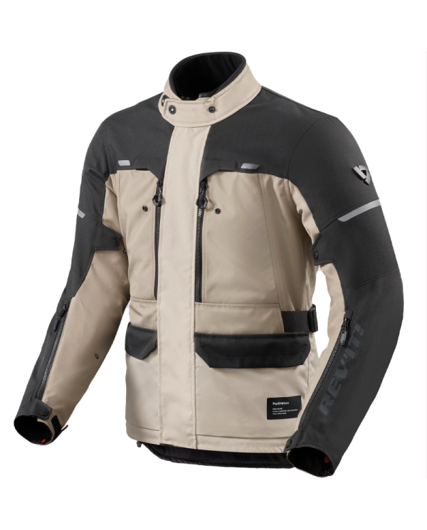 CHAQUETA REVIT OUTBACK 5 H2O ARENA/NEGRO | Invierno de moto | %brands%