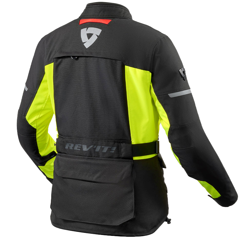 CHAQUETA REVIT OUTBACK 5 H2O LADY NEGRO/AMARILLO FLUOR | Invierno de moto | %brands%