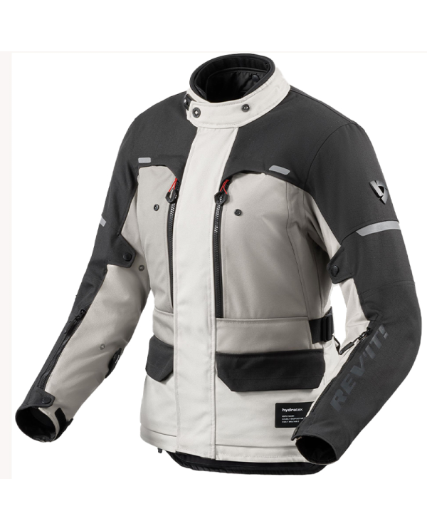 CHAQUETA REVIT OUTBACK 5 H2O LADY PLATA/NEGRO | Invierno de moto | %brands%