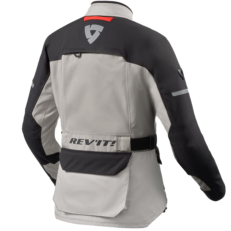 CHAQUETA REVIT OUTBACK 5 H2O LADY PLATA/NEGRO | Invierno de moto | %brands%