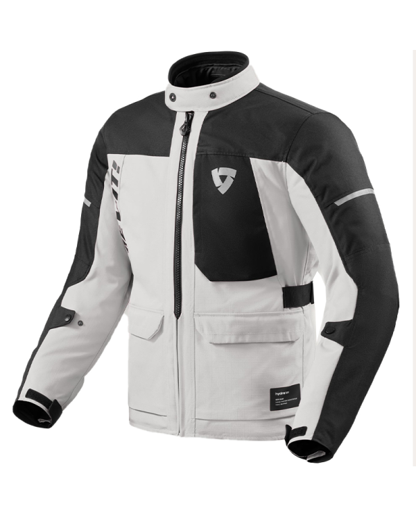 CHAQUETA REVIT CONVERGENT H2O PLATA/NEGRO | Pendiente Revisar de moto | %brands%