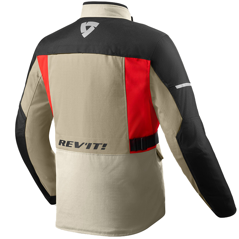 CHAQUETA REVIT CONVERGENT H2O SAND/ROJO | Pendiente Revisar de moto | %brands%