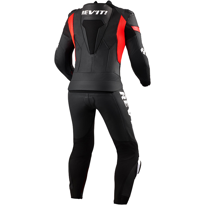 MONO REVIT ARGON 3 DIVISIBLE NEGRO/ROJO FLUOR | Pendiente Revisar de moto | %brands%