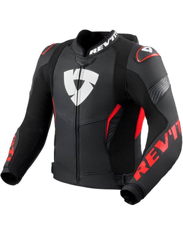 CHAQUETA REVIT ARGON 3 PRO NEGRO/ROJO FLUOR | Pendiente Revisar de moto | %brands%