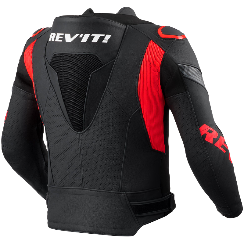 CHAQUETA REVIT ARGON 3 PRO NEGRO/ROJO FLUOR | Pendiente Revisar de moto | %brands%