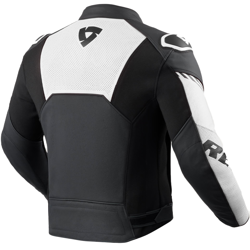 CHAQUETA REVIT ARGON 3 BLACK/WHITE | Pendiente Revisar de moto | %brands%