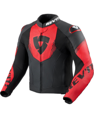 CHAQUETA REVIT ARGON 3 NEGRO/ROJO FLUOR | Pendiente Revisar de moto | %brands%