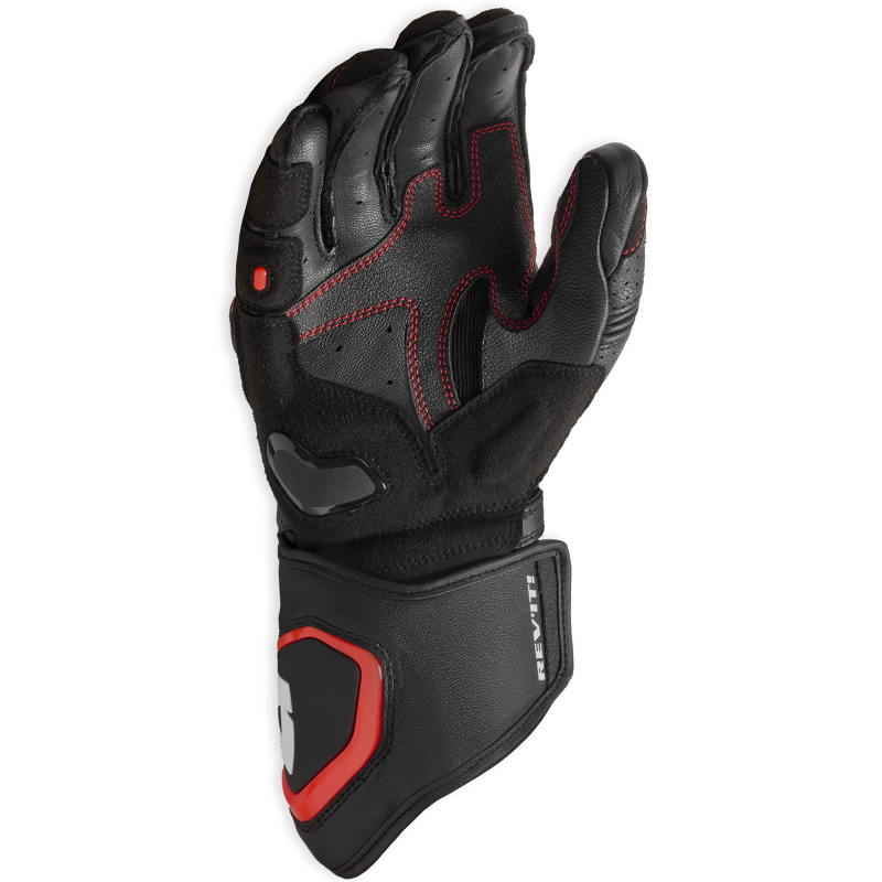 GUANTES REVIT ARGON 3 NEGRO/ROJO FLUOR | Sport Racing de moto | %brands%