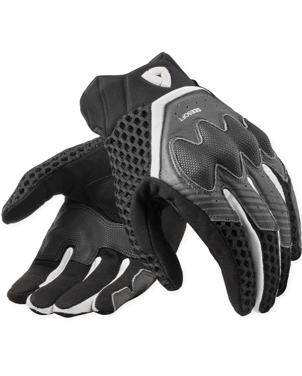GUANTES REVIT VELOZ BLACK/WHITE | Urban de moto | %brands%