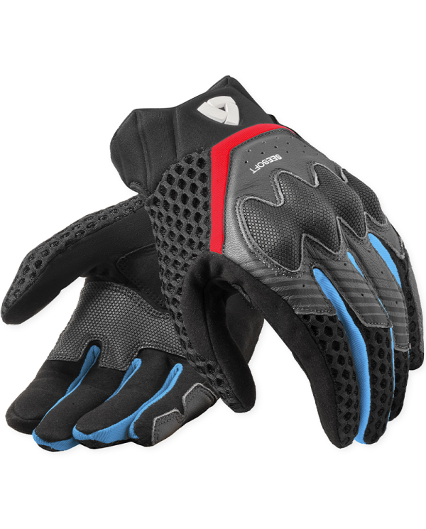 GUANTES REVIT VELOZ RED/BLUE | Urban de moto | %brands%