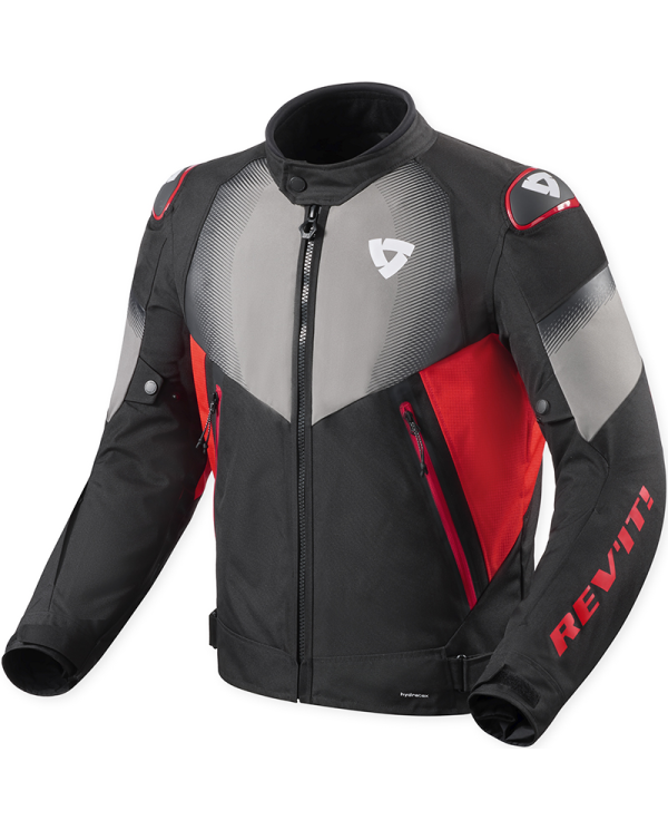 CHAQUETA REVIT CONTROL H2O NEW NEGRO/ROJO | Chaquetas de moto | %brands%
