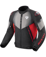 CHAQUETA REVIT CONTROL H2O NEW NEGRO/ROJO | Chaquetas de moto | %brands%