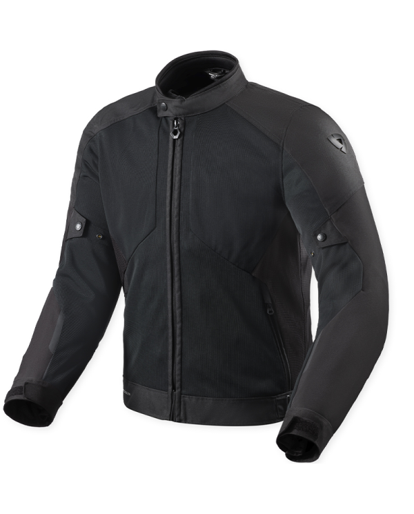 CHAQUETA REVIT TORQUE 3 H2O NEGRA | Verano de moto | %brands%