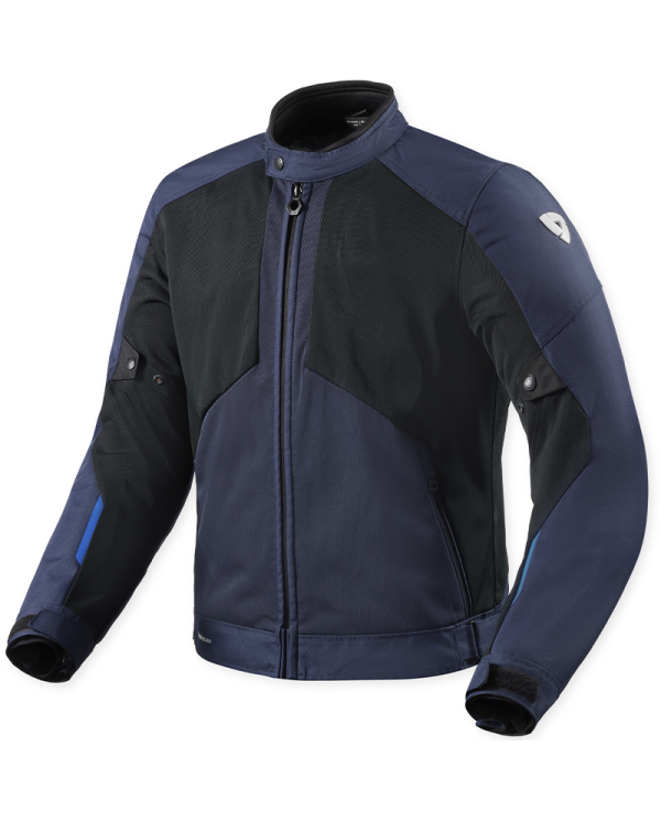 CHAQUETA REVIT TORQUE 3 H2O AZUL/NEGRO | Verano de moto | %brands%