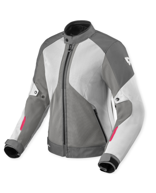 CHAQUETA REVIT TORQUE 3 H2O LADY GRIS/ROSA | Verano de moto | %brands%
