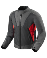 CHAQUETA REVIT AIRWAVE 4 NEGRO/ROJO | Verano de moto | %brands%