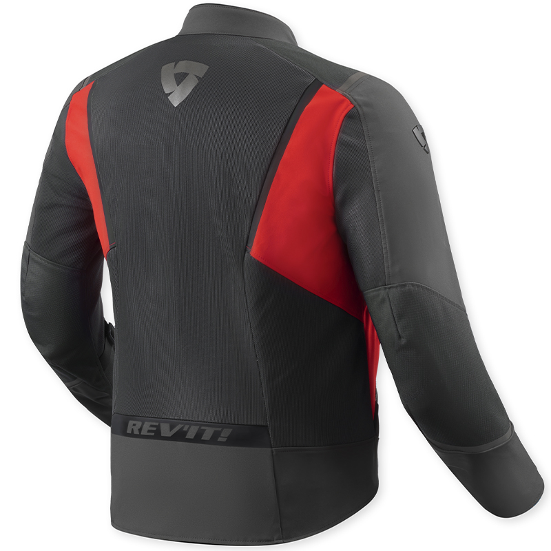 CHAQUETA REVIT AIRWAVE 4 NEGRO/ROJO | Verano de moto | %brands%