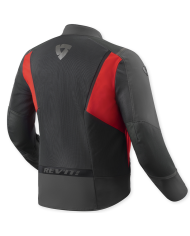CHAQUETA REVIT AIRWAVE 4 NEGRO/ROJO | Verano de moto | %brands%