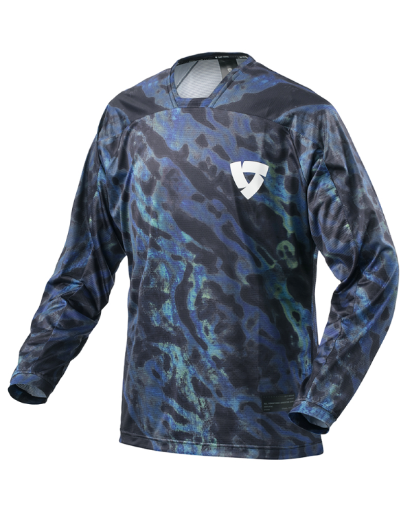 JERSEY REVIT OFF-ROAD EMULSION AZUL/NEGRO | Off Road de moto | %brands%