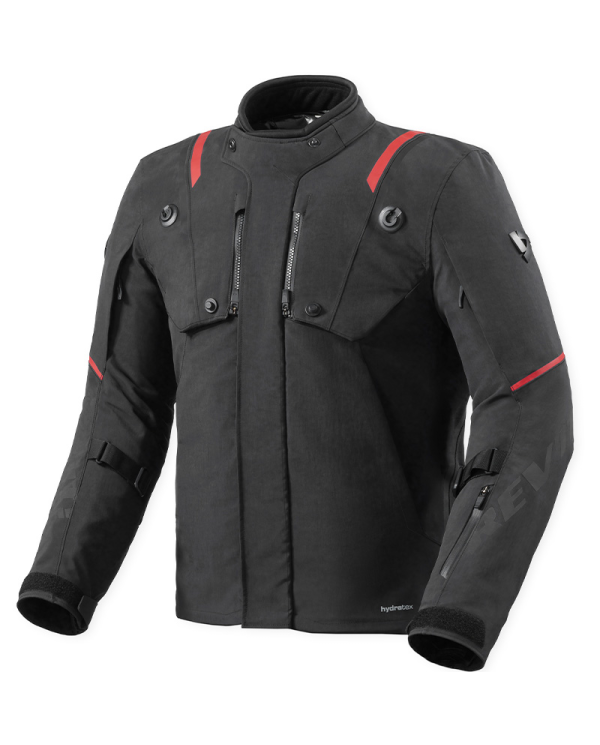 CHAQUETA REVIT FRACTAL H2O NEGRO | Invierno de moto | %brands%